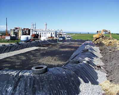 Figure 1: Biopile Construction