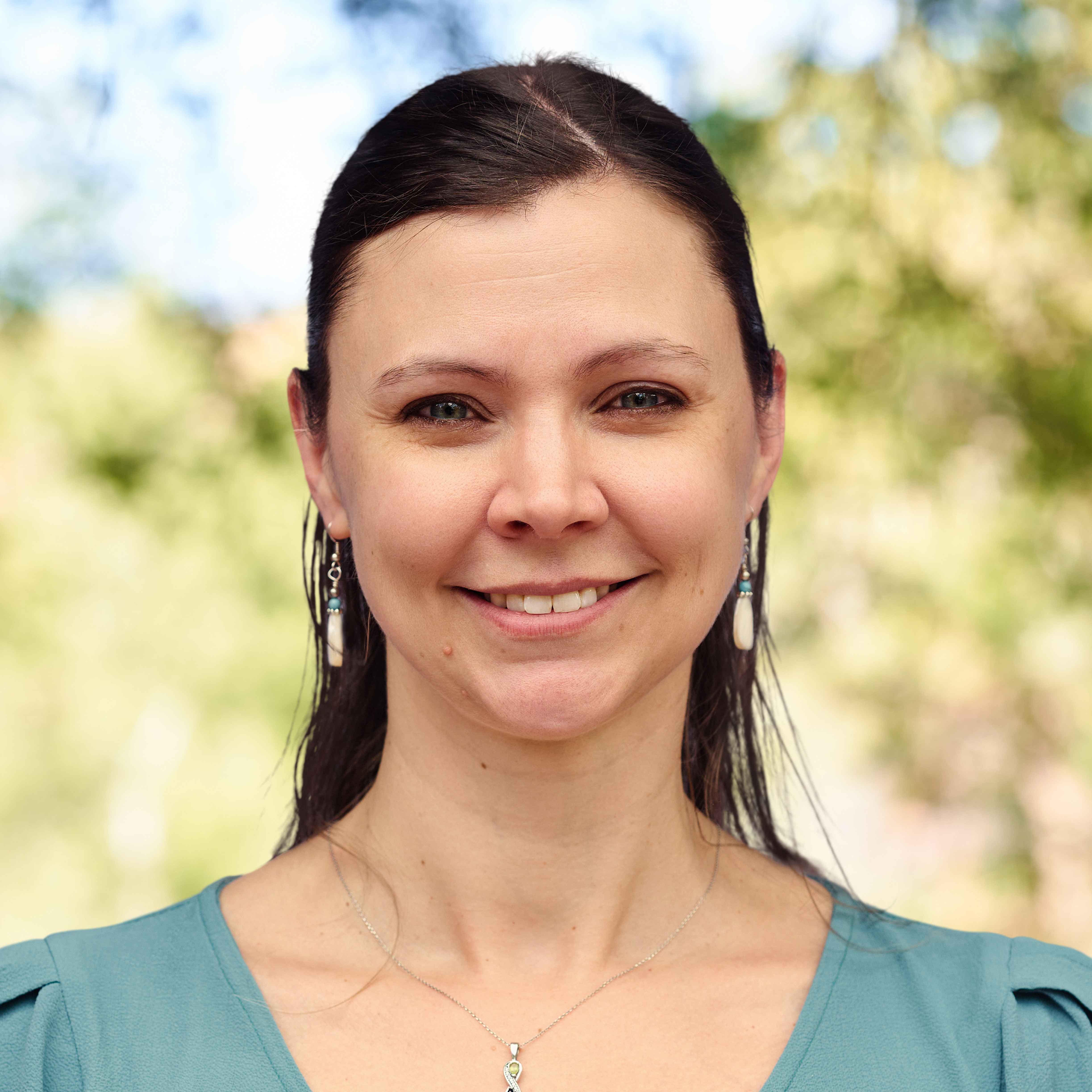 A photograph of Sarah LaRoe, Ph.D.