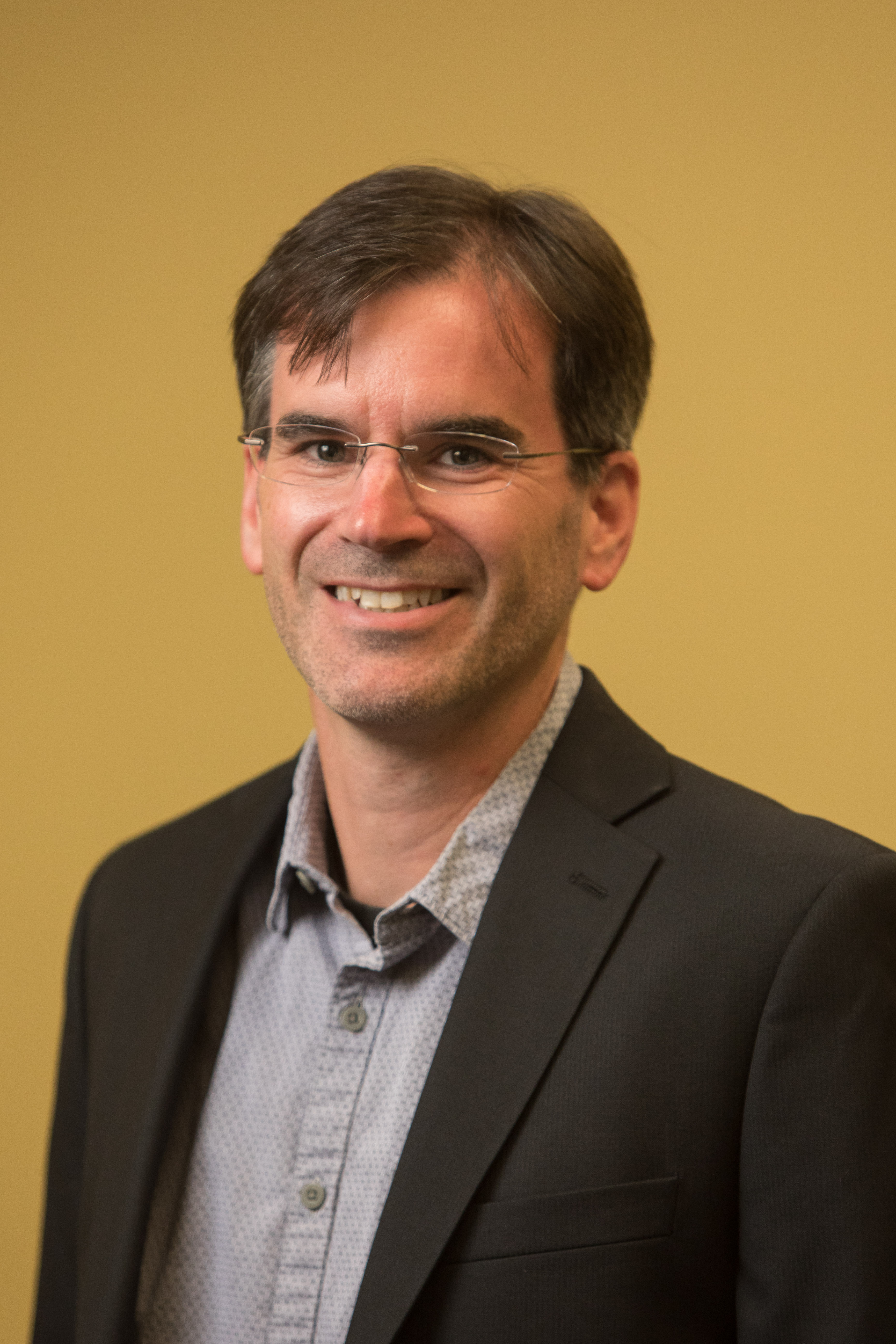 A photograph of Rich Evans