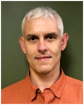 A photograph of Ross Steenson