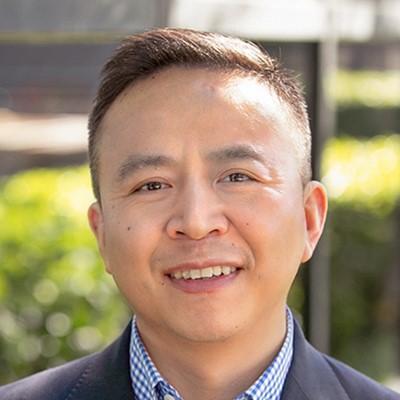 A photograph of John  Xiong, Ph.D.