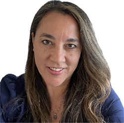 A photograph of Cynthia Barr
