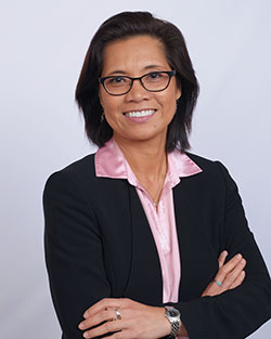 A photograph of Diana Aga, Ph.D.