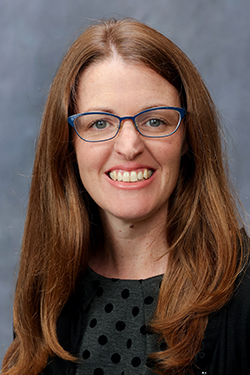 A photograph of Darrah Sleeth, Ph.D., M.P.H.