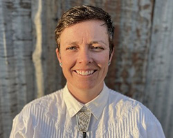 A photograph of Elise Goggin