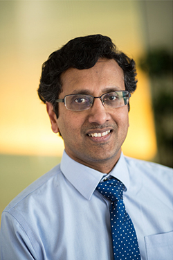 A photograph of Gurumurthy Ramachandran, Ph.D.