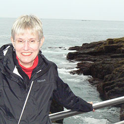 A photograph of Gail Hansen