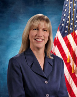 A photograph of Karla Harre