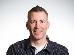 A photograph of Rob Mackley