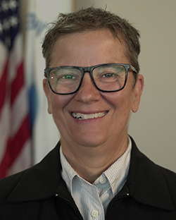 A photograph of Susan Kibler