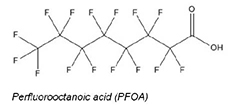 Figure 1. PFOA Structure