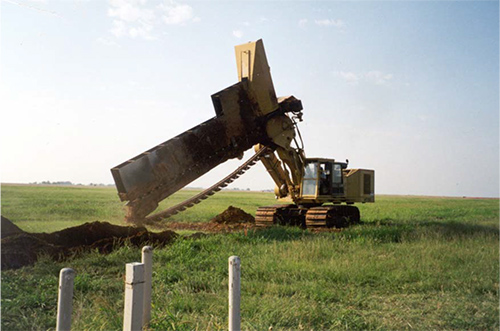 Altus Air Force Base Continuous One-Pass Trenching