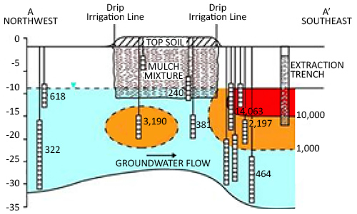 Altus Air Force Base Bioreactor Cross Section