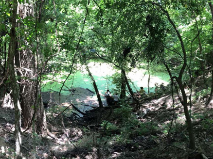 Former Grove Landfill Onsite Pond