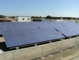 Frontier Fertilizer Superfund Site Ground-Mounted PV Panels