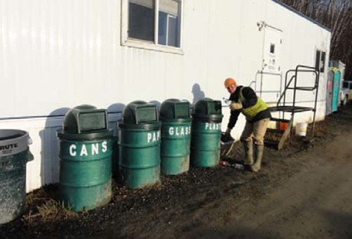 Elizabeth Mine Routine Waste Recycling