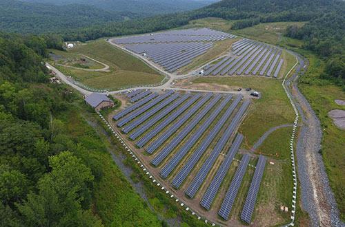 Elizabeth Mine Solar Facility Configuration