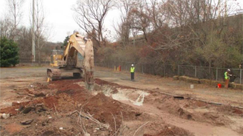 Pharmacia & Upjohn Company LLC Site Hydraulic Barrier Installation