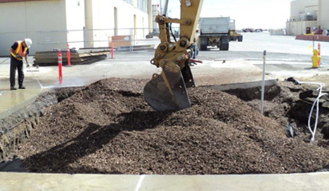 Travis Air Force Base Confined Construction Areas