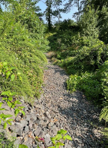 Solvents Recovery Service of New England, Inc. Superfund Site Rock-Lined Channel