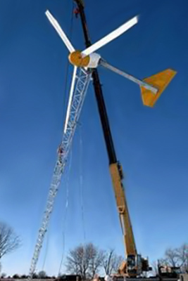 Former Nebraska Ordnance Plant Wind Turbine