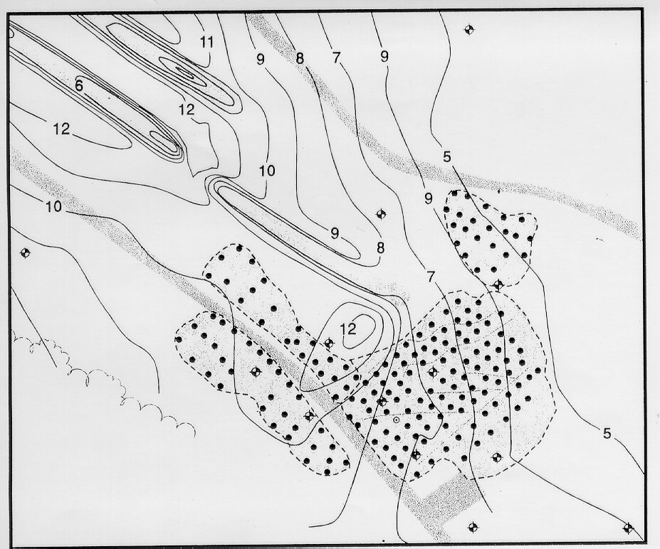 J Fields Phytoremediation Tree Planting Area Map, Aberdeen Proving Grounds-Edgewood, MD
